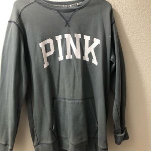 Pink crew neck